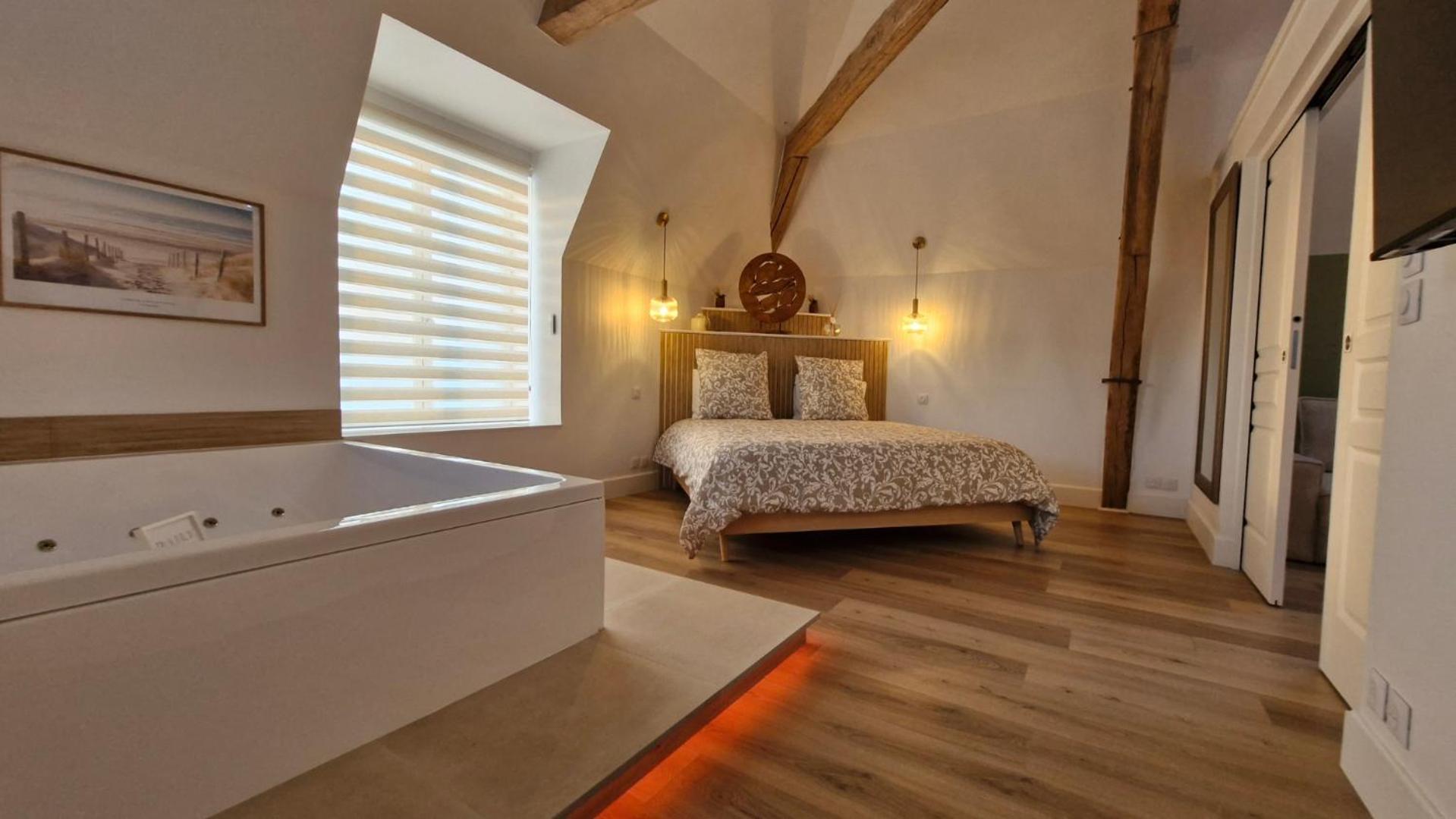 La Suite Nature Jacuzzi Au Coeur Du Chateau De Boissettes Exterior foto